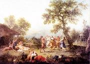 ZUCCARELLI  Francesco Bacchanal painting